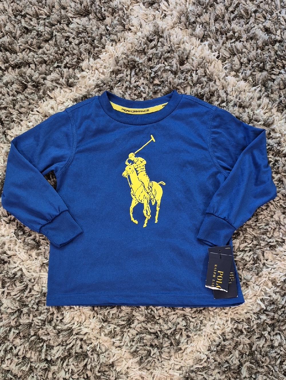 Polo Ralph Lauren Performance Long-Sleeve Tee